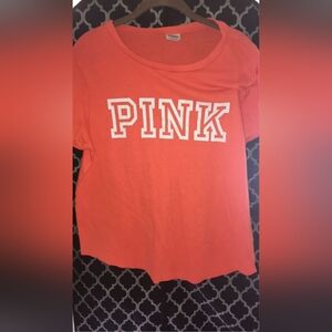 PINK Victoria's Secret Orange Tee